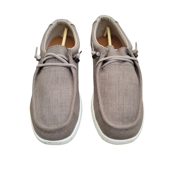 Sun Stone Brian Taupe/Canvas. Size 9.5M. New In Box - Picture 4 of 6